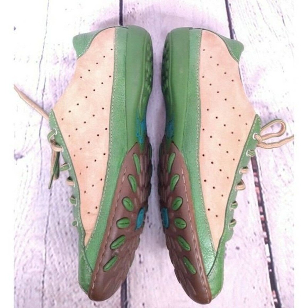 Born Green and Tan Athletic Shoes - Picture 7 of 12